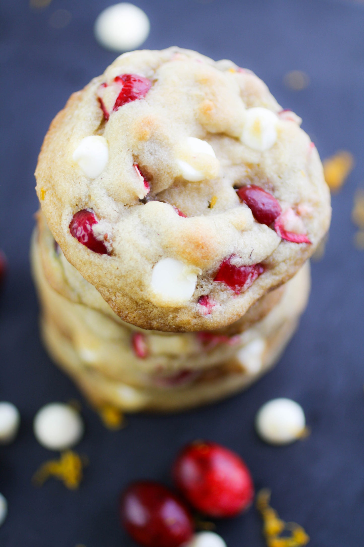 Cranberry Orange with White Chocolate Chip Cookies
