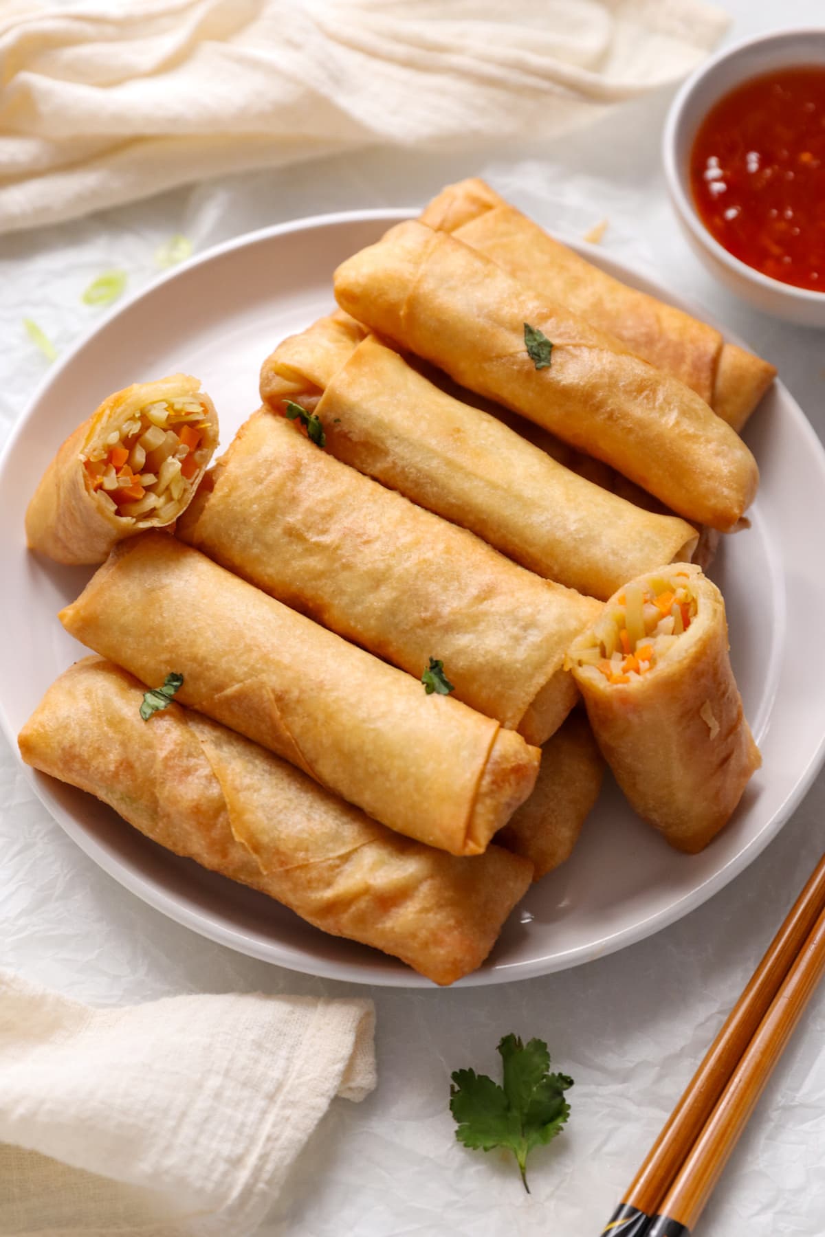Frozen Vegetable Spring Rolls