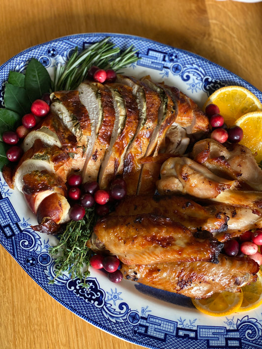 Cider Brined Turkey Breast & Wings