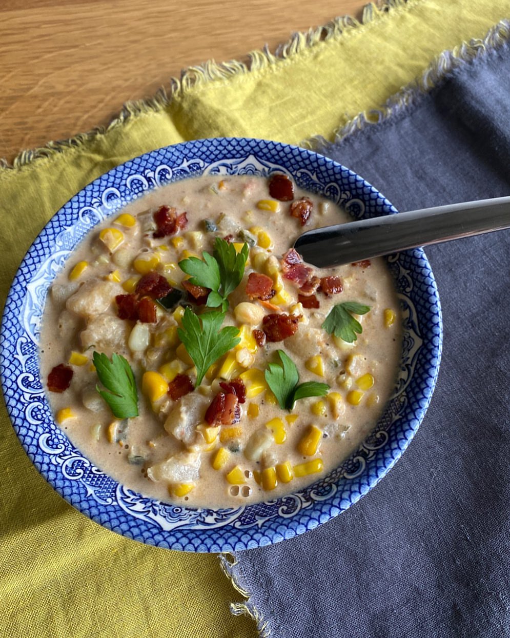 Frozen Coconut Cod Chowder