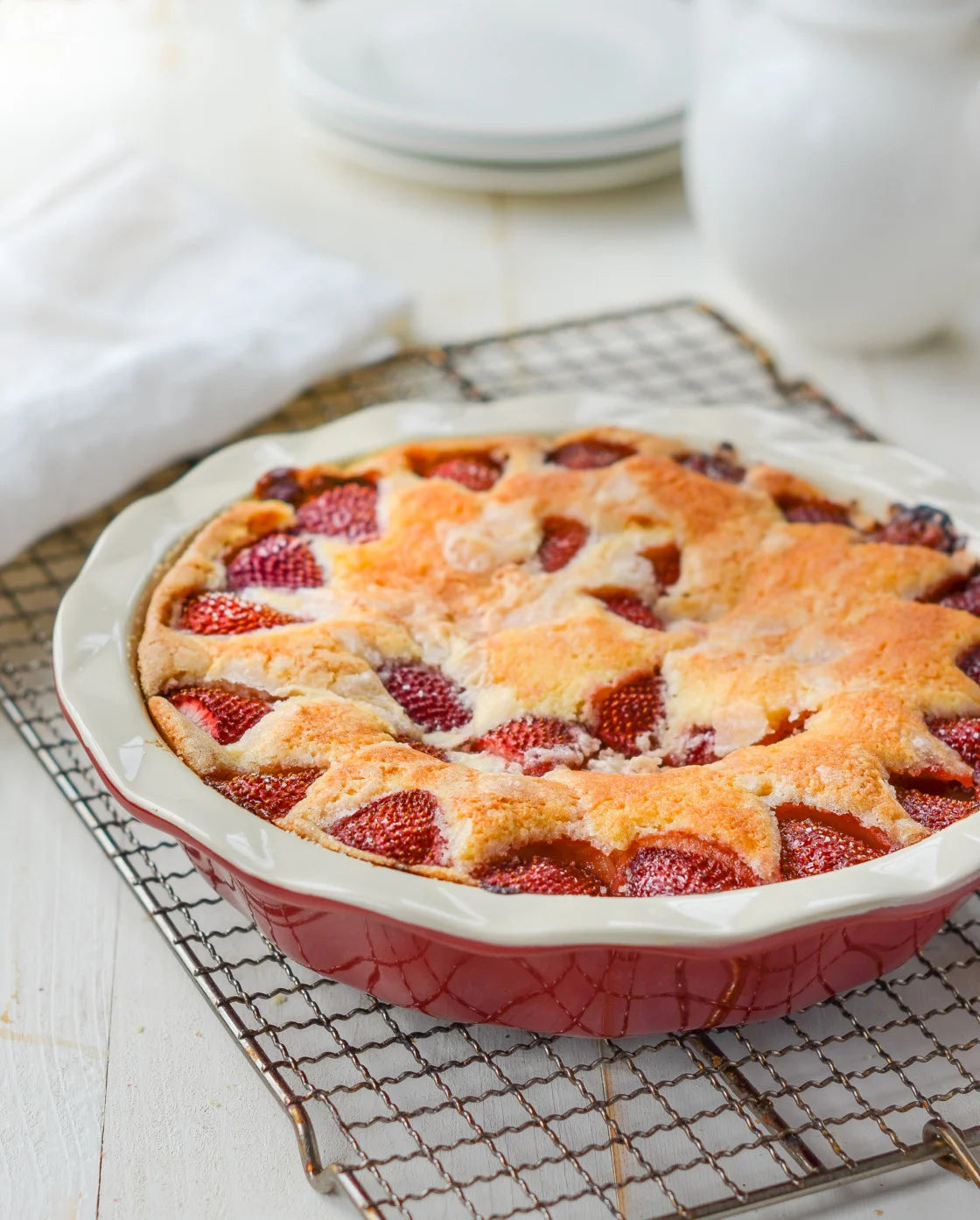 Ontario Strawberry Cake