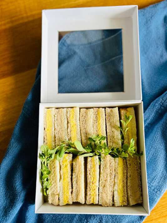 Tea Sandwich Box ( Serves 2-4)