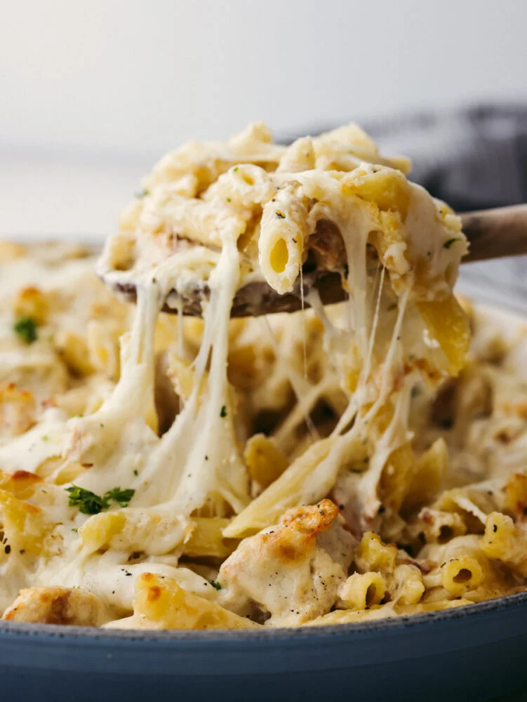 Baked Fettuccine Alfredo