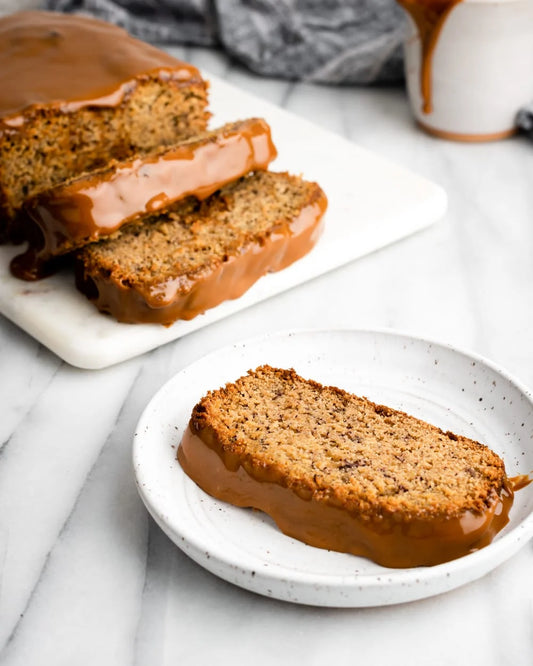 Banana Cake with Dulce De Leche