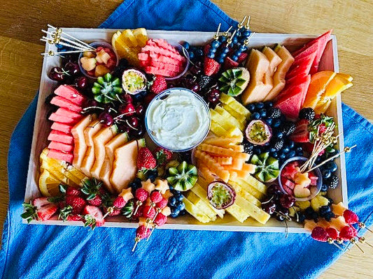 Large Fresh Seasonal Fruit Platter ( Serves 15-20)